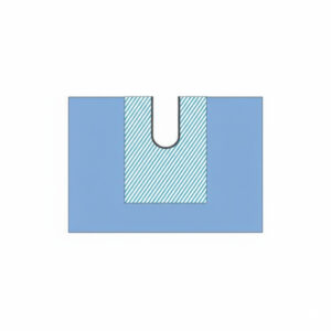 Surgical Drapes angiography drape premium / femoral radial drape premium