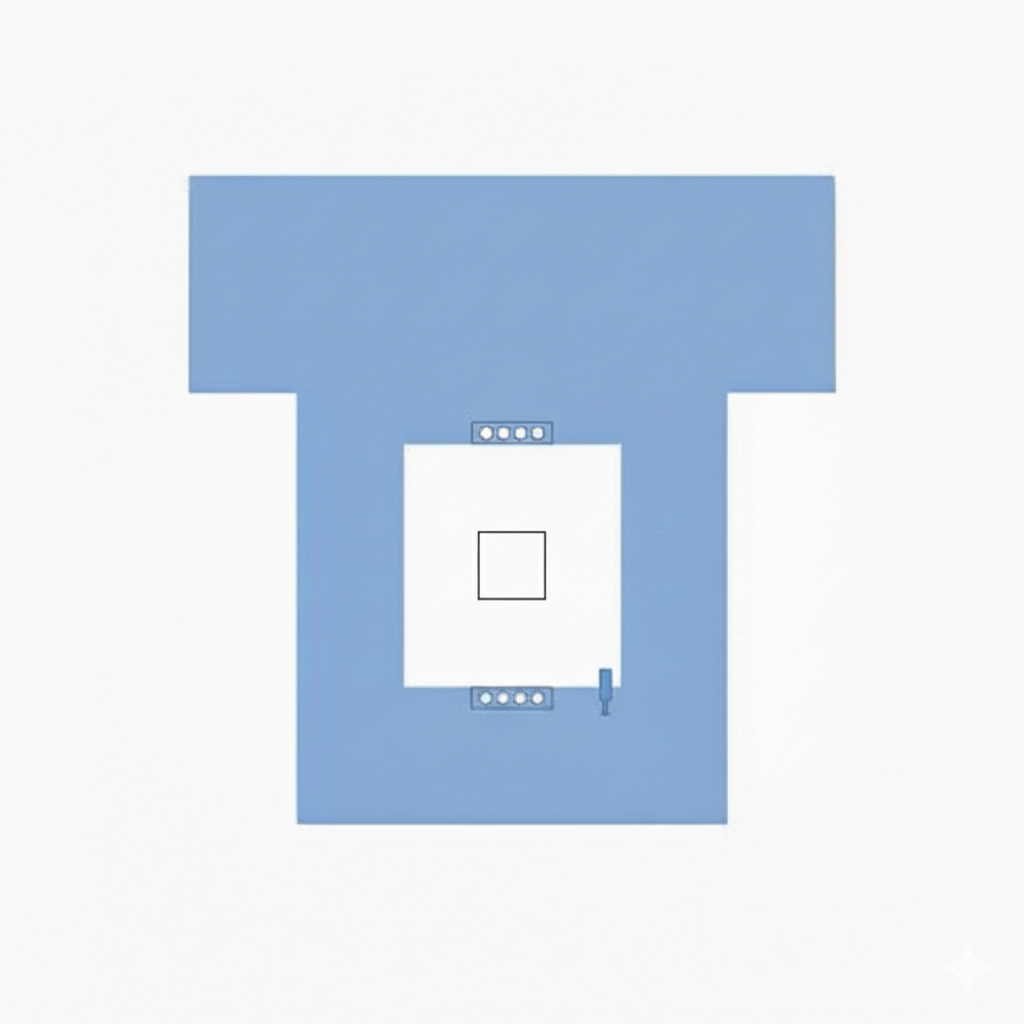 angiography drape premium / femoral radial drape premium angiography drape premium / femoral radial drape premium