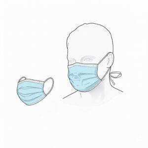 Protective Essentials meedmyre 3 ply mask loop