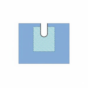 Surgical Drapes angiography drape premium / femoral radial drape premium